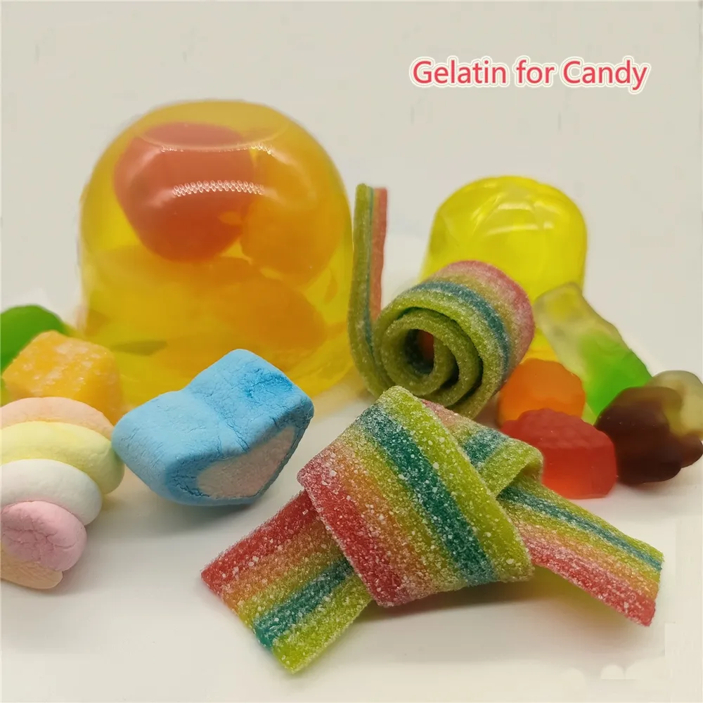 Groothandel Gealtin Hot Selling Food Grade Poeder Halal Gelatine Met Iso Haccp Mui Certificaat 120 Bloei