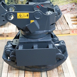 NUEVA versión mejorada fuerte <span class=keywords><strong>Log</strong></span> <span class=keywords><strong>Grab</strong></span> para 135 155 <span class=keywords><strong>Excavator</strong></span> 13TONS Pinza giratoria hidráulica - Product Image 4