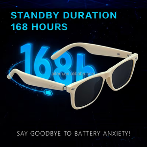 แว่นตาอัจฉริยะ AI แปลภาษาแบบเรียลไทม์ แฟชั่นสำหรับออฟฟิศ โทรออกได้ ผู้ช่วย AI เล่นเพลงได้ แว่นกันแดดแม่เหล็กไร้สาย - Product Image 4