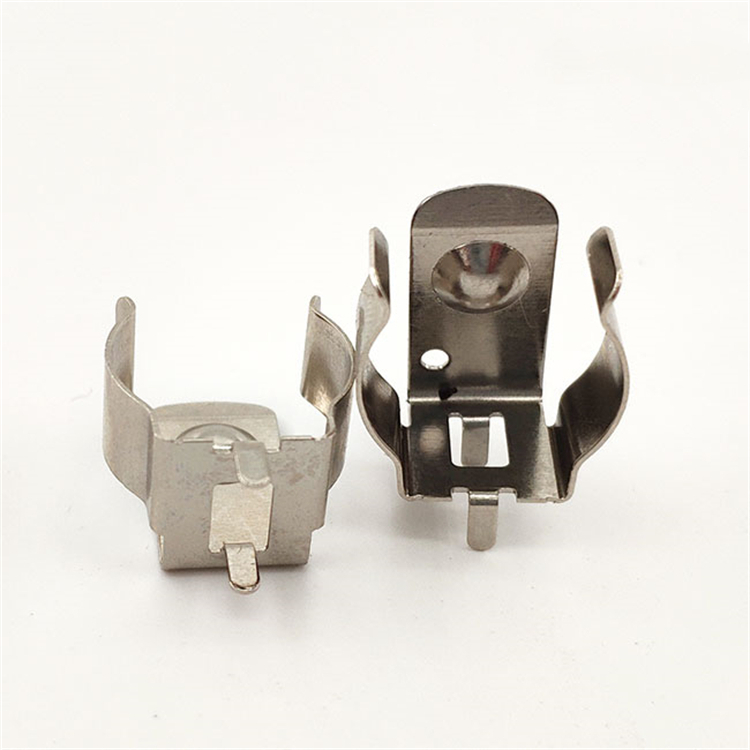 AA TWO PINS leaf spring battery contact battery contacts 18650 cr2032 coin cell battery contact