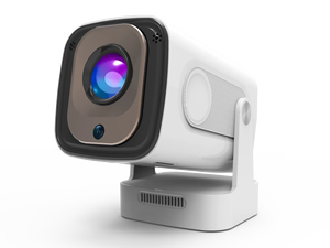Projecteur intelligent Cloud, résolution native 1080P, Android 13, mini projecteur home cinéma, 300 ANSI, mise au point automatique, WiFi 6, projecteurs commerciaux - Product Image 3