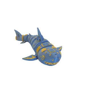 Modelo de Tiburón Impreso en 3D, Diseño OEM, Juguete de Escritorio de Plástico Pequeño y Móvil, con Diseño Personalizado de Fábrica, Divertido para la Oficina - Product Image 6