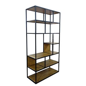 Estantería sencilla y moderna, librería con base metálica de gran tamaño - Product Image 3