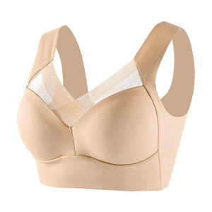 Custom <strong>Seamless</strong> Sports <strong>Bra</strong> for Women Full Coverage Soft Push Wireless Technology Breathable Cup Plus Size <strong>Tops</strong> for Ladies - Product Image 4