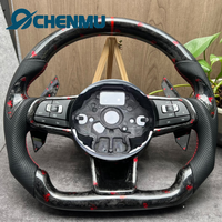 Volant en fibre de carbone forgé de haute qualité personnalisé pour VW Volkswagen Golf 4 5 6 6R 7 7R 7.5 8 MK4 8 7 6 5 GTI GTD GTE Polo