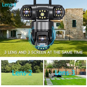 V380 Pro Real 3Lens 8K 15MP 4g Wifi <b>Wireless</b> IP Network CCTV Cameras <b>Security</b> Bullet PTZ Auto Track Surveillance Outdoor <b>Camera</b> - Product Image 3