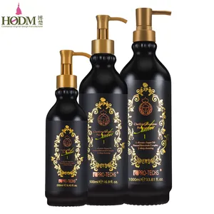 Private Label Daily 500Ml Haarverzorging Shampoo Gladstrijken Van Diepe Reiniging Haar Voedt Zwarte Rijst Shampoo En Conditioner