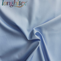 Longhitex Quran langsung Anti statis anak perempuan kain garmen Spun poliester/Modal untuk gamis Thobe Shirting Factory untuk penggunaan setelan
