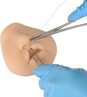 Modèle de fente labiale en silicone souple Simulateur de formation de suture de fente labiale 3D Modèle buccal Affichage de l'éducation des étudiants en médecine