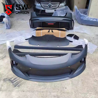 ROBOT Design Kit de carrosserie pour Tesla Model 3 Pare-chocs avant et arrière Jupes latérales de capot Spoiler Barres avant Barres arrière Accessoires auto