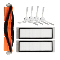 Pièces de rechange pour aspirateur robot Roborock S5 Max, brosse principale blanche, brosse latérale à 3 bras, filtre HEPA, Kit d'accessoires