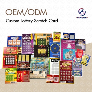 Tarjetas Rasca y Gana de Lotería con Diseño Personalizado: Rasca y Gana al Instante, Papel de Cupón - Product Image 5