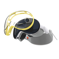 Casing Apple Vision Pro, untuk Apple Vision Pro Headset Vision Pro TPU + PC