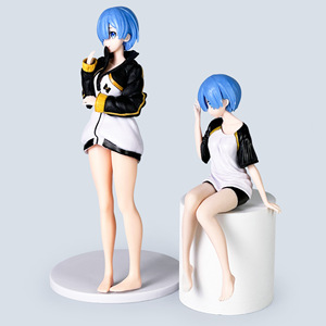 Figurine de Manga <span class=keywords><strong>Re</strong></span>:<span class=keywords><strong>Zero</strong></span> - Commencer une vie dans un autre monde, Rem et Ram, 16-22 cm, en PVC, pour collection ou cadeau - Product Image 4