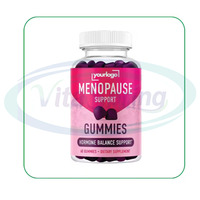 VitaSpring Marque privée SPM Soulagement de la ménopause Hormone Soutien Gomme Supplément Vitamines Ménopause Gummies pour Femmes