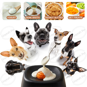 Cuenco de Alimentación Lenta <span class=keywords><strong>para</strong></span> <span class=keywords><strong>Perros</strong></span>, <span class=keywords><strong>para</strong></span> Golosinas Líquidas, Antideslizante, con Bola de Entretenimiento en Caldo de Hueso, Cuenco <span class=keywords><strong>para</strong></span> Lamer <span class=keywords><strong>para</strong></span> <span class=keywords><strong>Perros</strong></span> - Product Image 3