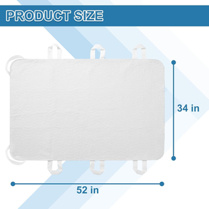 Protège-matelas d'hôpital lavables et durables les plus vendus, imperméables, pour incontinence adulte, avec 4/6/8 poignées <span class=keywords><strong>de</strong></span> positionnement - Product Image 2
