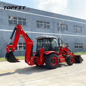Used TOPFIT TLS3CX Mini Backhoe Loader 4x4 Wheel Loader Diesel 85KW High Efficiency Engine with 1.3m³ Bucket Capacity - Product Image 5