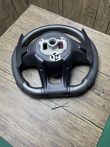 Volante de Fibra de Carbono Personalizado para Mercedes Benz GLK GLC <span class=keywords><strong>A180</strong></span> A260 C200 C260 E200 E260 E300 W204 W212 Específico para el Vehículo - Product Image 6