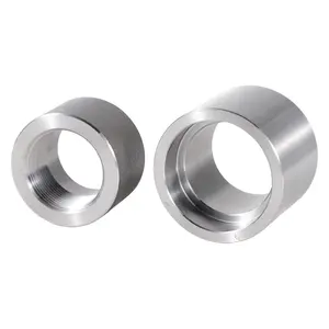 DN25 class 3000 forged fittings stainless steel A182 F316l half coupling