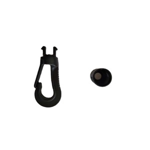 Crochet de remorquage 4 mm avec extrémité en corde, crochet POM pour accessoires de bagages, matériau en aluminium - Product Image 4