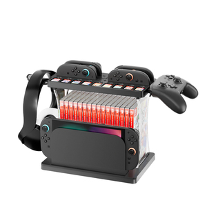 Switch2 Charging Dock Stand Game Card Disc Storage Charger for Nintend <strong>Switch</strong> 2 Joncon <strong>Controller</strong> Charging Dock Base <strong>Holder</strong> - Product Image 5