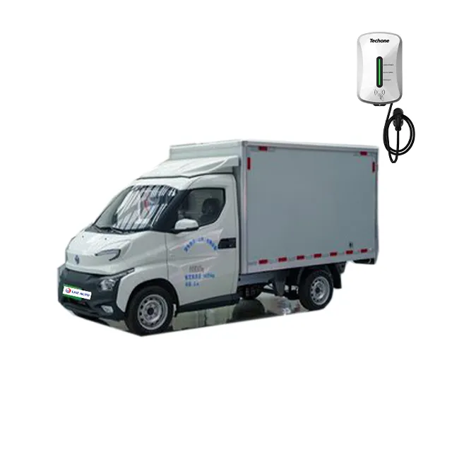 Preiswerter Elektro-Minivan 230 km Feidie Cars Q2V 2-Sitzer Elektro-Minivan Elektro-Mini-Lkw Neue Energiefahrzeuge