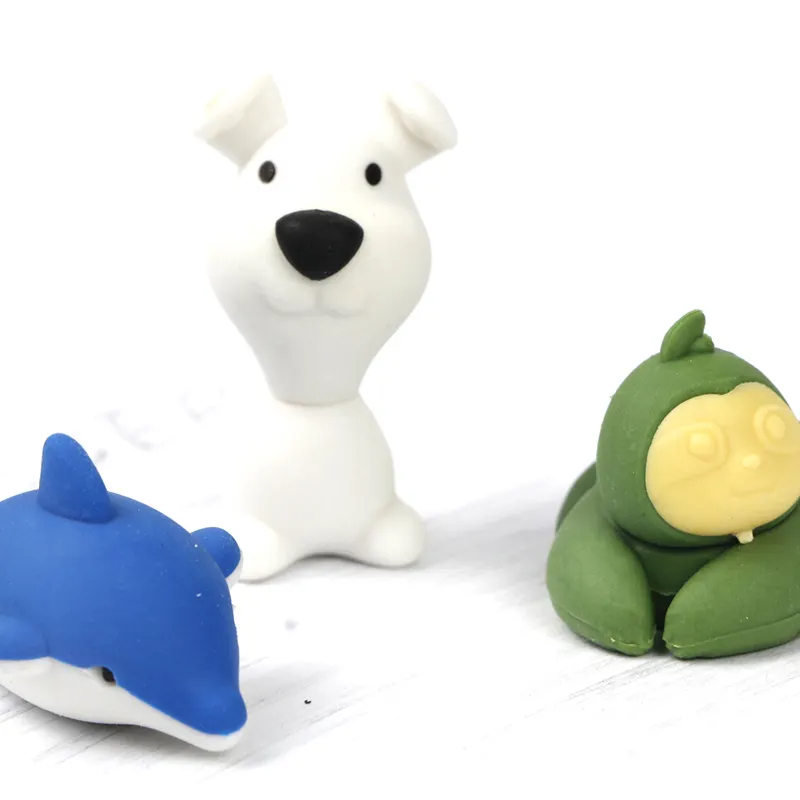 Soododo XDDU-54 Big Funy Stationery New 3D Animal Dog Cute Eraser