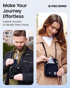 Free Sample Premium Quality <b>Family</b> <b>Travel</b> Document Organizer Capacious RFID Passport Holder <b>Wallet</b> - Product Image 3