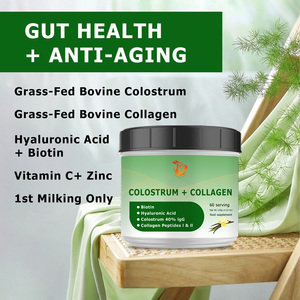 Factory Wholesales Natural Organic Colostrum Collagen Powder with Collagen Zinc Beauty <b>Supplements</b> Collagen Cleam Skin for Adult - Product Image 4
