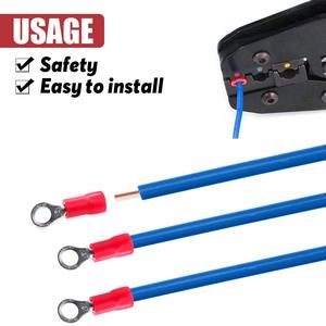 Hampool RV1.25-8 đồng thau vòng kết nối ép lạnh thiết bị đầu cuối - Product Image 4