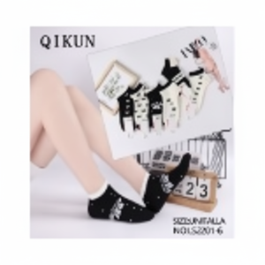 Calzini sportivi Casual in cotone pettinato da donna - Product Image 1