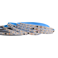 Ruban LED RGBCW RGBWW 3000-6500K 60 LED/m 5-en-1 24V SMD5050 SPI adressable pour projets d'éclairage intérieur et extérieur