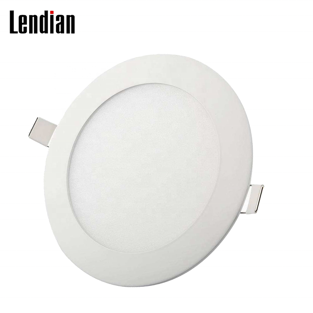 Indoor White Nickel Ultra-thin Round Surface Mounted Luz De Panel Del 600*600 12w 18w 6watt Pop Led Panel square Ceiling Light · image 6