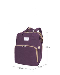 2023 borsa per pannolini multifunzionale portatile ad alta capacità borsa per pannolini borsa per pannolini <span class=keywords><strong>zaino</strong></span> - Product Image 2