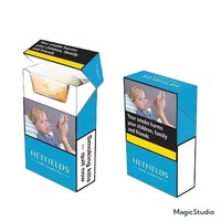 Logo personnalisé Boîte à tabac Prix d'usine Emballage de boîte à cigarettes vide en gros