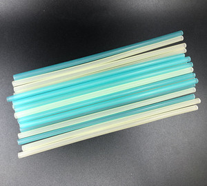 Tùy Chỉnh Màu Xanh 6Mm 100% Phân Hủy Sinh Học Ăn Được Bột Ngô Dùng Một Lần Uống Ống Hút Gạo Uống Ống Hút - Product Image 4