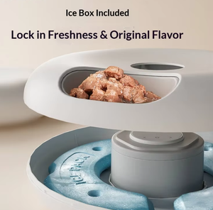 Comedero Inteligente para Gatos con Caja de Hielo Refrigerada, Dispensador de Comida Húmeda Refrigerada para Preservar la Frescura, Ideal para Hogares con Múltiples Gatos - Product Image 3