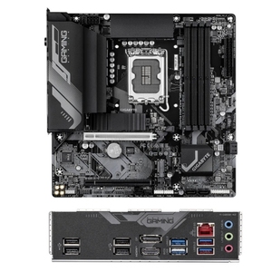 Carte mère d'ordinateur <span class=keywords><strong>GIGABYTE</strong></span> B760M <span class=keywords><strong>GAMING</strong></span> <span class=keywords><strong>X</strong></span> M ATX pas chère, LGA1700 <span class=keywords><strong>DDR5</strong></span> DIMM 12/13/14e génération 192 Go avec M.2 DisplayPort pour ordinateur de bureau - Product Image 2