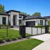 Anti Climb Steel Mesh Fence High Security Steel Fence Powder Coated Steel Fencing for Boundary Wall