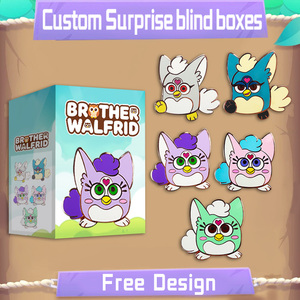 Spille in metallo personalizzate all'ingrosso per anime, con logo dipinto, spille da bavero in metallo smaltato morbido o rigido - Product Image 1