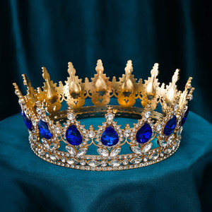 <span class=keywords><strong>2023</strong></span> nueva venta al por mayor princesa novia regalo de cumpleaños tocado aleación perla Tiaras y coronas brillante boda Tiara corona nupcial - Product Image 3