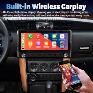 Radio de Coche 2Din de 12.3 Pulgadas con Pantalla Android, CarPlay, GPS, Reproductor Multimedia de Video para Toyota Fortuner 2015-2021 - Product Image 2