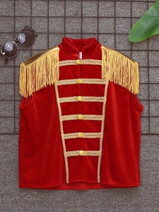 4-16 gilet con bottoni in Costume da circo per bambini per spettacoli Cosplay per spettacoli teatrali Cosplay - Product Image 3