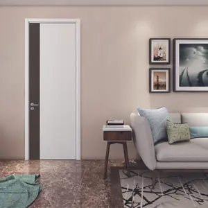 OPPEIN Luxury Modern Design Bathroom Living Room Interior Wooden Doors For House