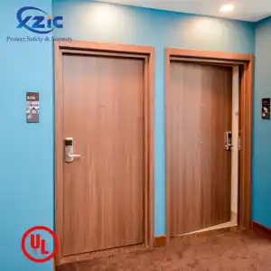 Apartment buildings UL wood fire doors