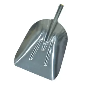 Aluminum Snow Shovels Head Removal Tool Steel Snow Shovel With D-Grip Handle