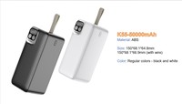 Banco de Energía Portátil de Gran Capacidad 10000-80000mAh, Color Personalizado, Carga Rápida, Pantalla Digital, Cable Opcional OEM ODM
