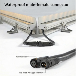 Iluminación LED para Fachadas a Prueba <span class=keywords><strong>de</strong></span> Agua DC24V, Fabricación <span class=keywords><strong>de</strong></span> Lámparas LED <span class=keywords><strong>de</strong></span> Pared, Luz Lineal para Exteriores, DMX - Product Image 2