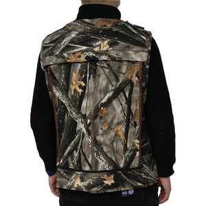 Chaleco Táctico de Camuflaje de Algodón, 4 Bolsillos, Chaleco de Director de Caza de Algodón Puro, Tallas M, L, XL, XXL, XXXL - Product Image 3